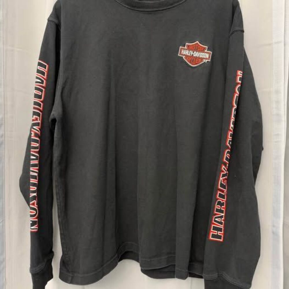 Harley Davidson Men’s cotton long sleeve tee - size XL